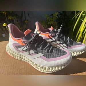 ADIDAS 2 Grey Beam Orange Women's Running Sneaker